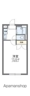 レオパレスチェリーライン【1階】の間取り
