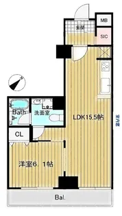 東京都世田谷区三軒茶屋2【一戸建】の間取り