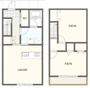 メゾンソレイユの間取り