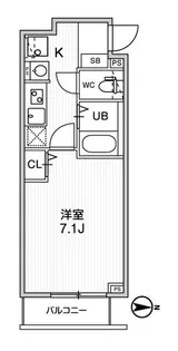 T’s Cuore梅ヶ丘【2階】の間取り