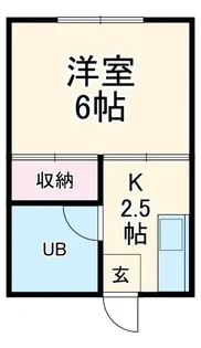 ハイツハイブリッジ【2階】の間取り