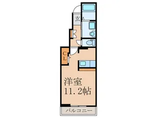 プール・トゥジュール【1階】の間取り