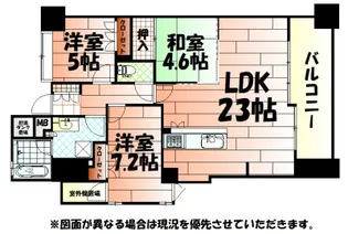 ポレスタータワー大手町リーモ【7階】の間取り