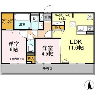 D-room KANON II【3階】の間取り