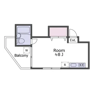 杉本マンション【2階】の間取り