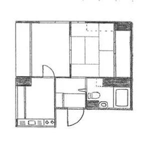 メゾンジャルダン【4階】の間取り