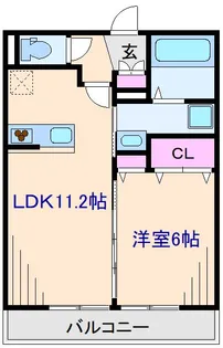 ディアSTII【2階】の間取り