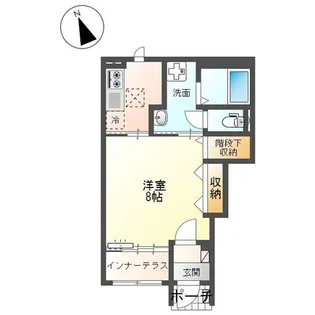 Cielo Blanco I【1階】の間取り