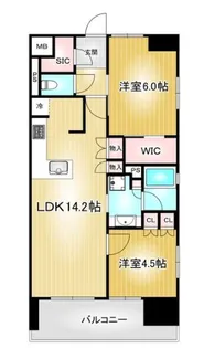 オープンレジデンシア千種広小路【2階】の間取り