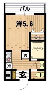 クレール六浦東【2階】の間取り