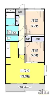 Grace Garden A グレースガーデン【1階】の間取り