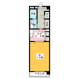 TRES知多半田【2階】の間取り