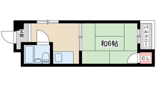 センチュリーマンション【2階】の間取り