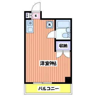 ウィステリア国立【3階】の間取り