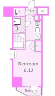 ガーラステーション横濱関内【2階】の間取り