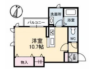 Casa Peridot【2階】の間取り