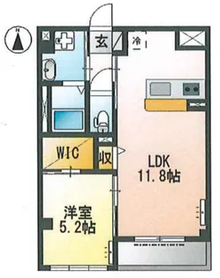 レオンII【2階】の間取り
