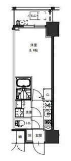 S RESIDENCE駒込六義園【9階】の間取り