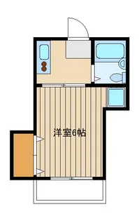 コーポ ラベンダー【2階】の間取り