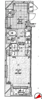 ラ・グラースダイヤモンドマンション秋葉原【9階】の間取り