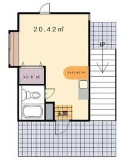 山手倶楽部【2階】の間取り