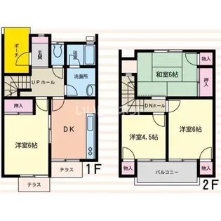 みつわ台パークハウスの間取り