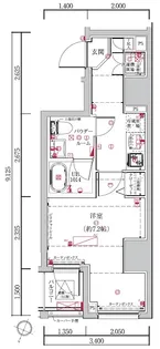 LUMEED勝どき【6階】の間取り