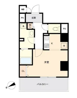 マリアージュ市川【3階】の間取り