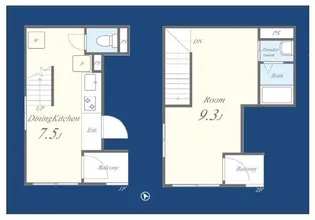 FLレジデンス京御銀座【4階】の間取り