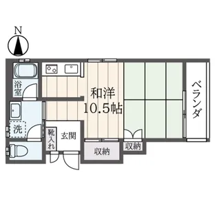 グアルダ1993【1階】の間取り