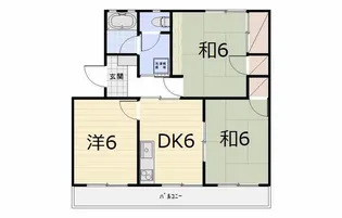 サンフラワーIII【4階】の間取り