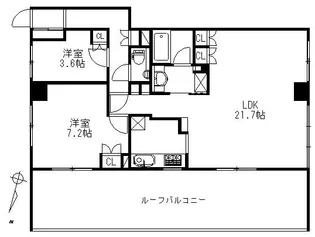 アトラス杉並方南町【9階】の間取り