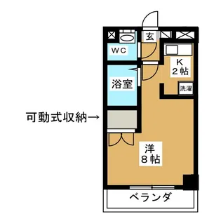 サンメリー【2階】の間取り