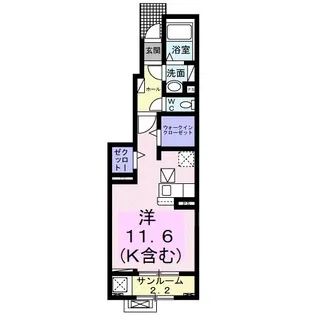 リンデンハイム II【1階】の間取り