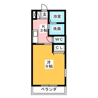 Casa Cerezo【2階】の間取り