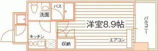 ルラシオン岡山野田屋町【9階】の間取り