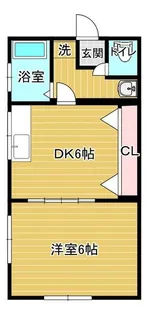 パークスクエア学芸大学【4階】の間取り