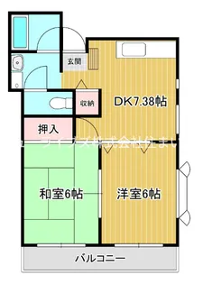 ミスズ97(MISUZU97)【2階】の間取り