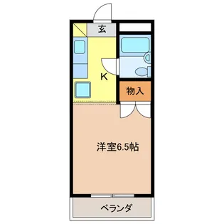メゾンオット【3階】の間取り