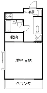 ホワイトハウス【3階】の間取り
