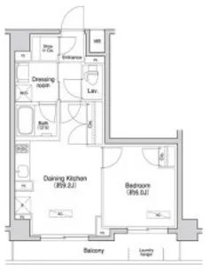 プライマル方南町【3階】の間取り