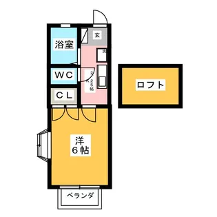 リーベ1045【1階】の間取り