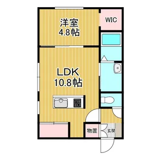 norfino TROIS【2階】の間取り