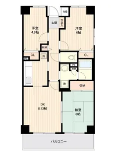 アーバンパーク市ヶ尾【3階】の間取り