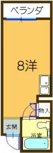 セルシオI【4階】の間取り