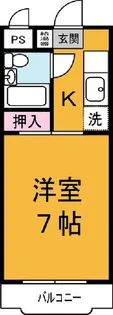 コーポルミエール【3階】の間取り