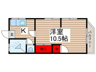 松田マンション【3階】の間取り