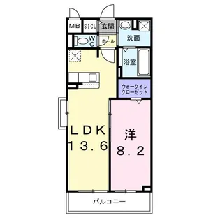 グレイス エス【2階】の間取り