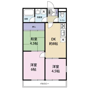 MAC北戸田コート【4階】の間取り