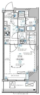 ディアレイシャス鶯谷【2階】の間取り